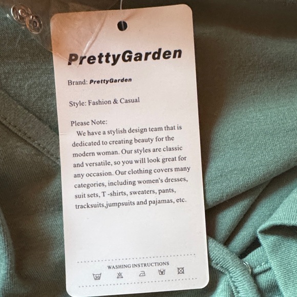 Elegant Teal Jumpsuit for Women - Picture 13 of 14